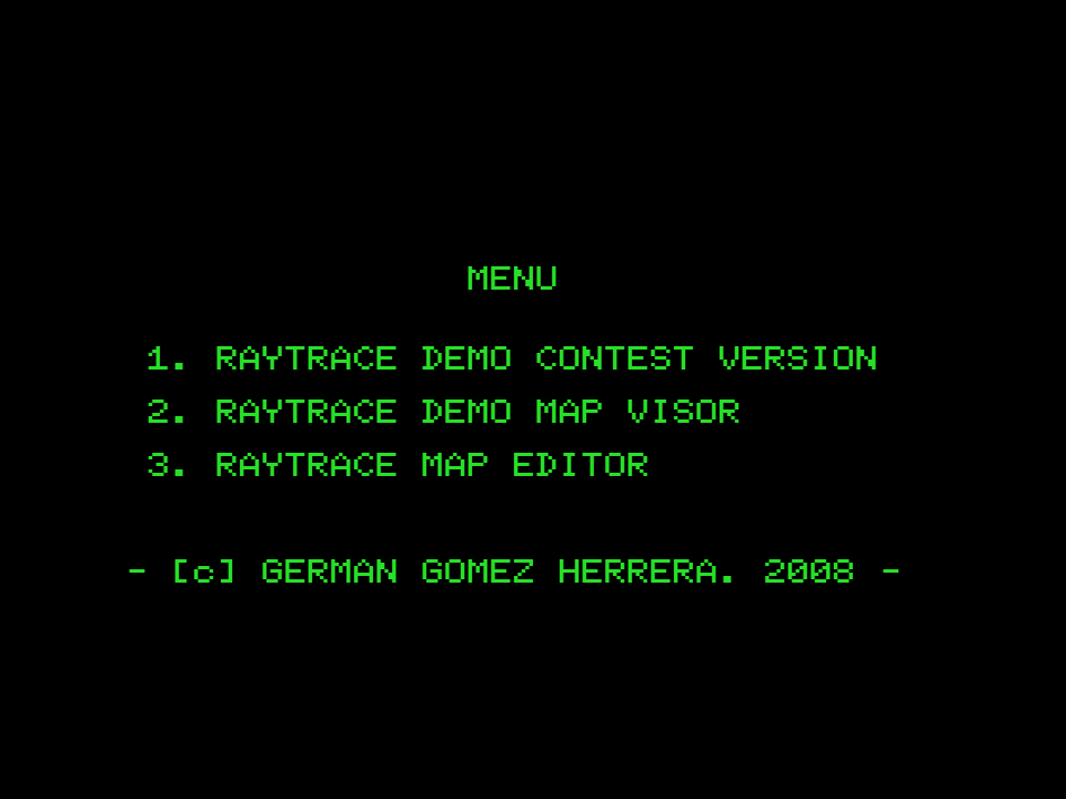 Raytrace Demo